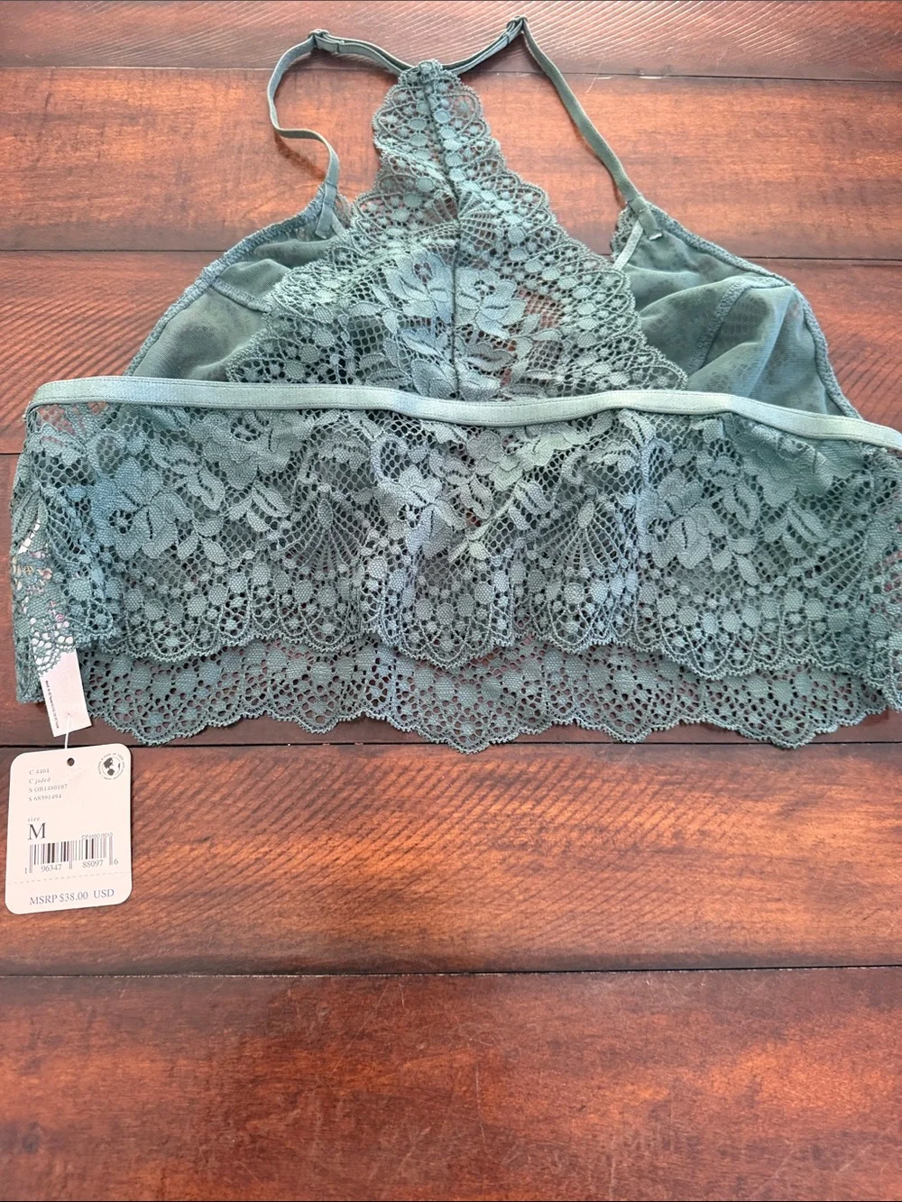 Free People Jaded Lace Bralette